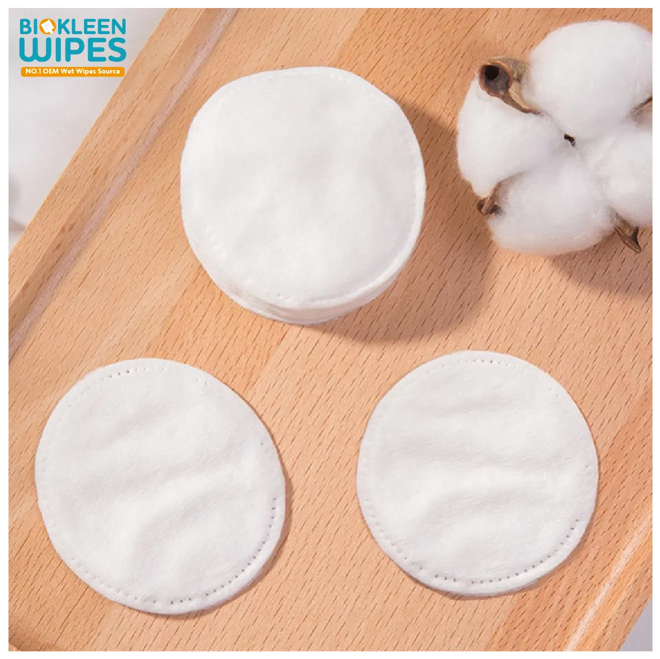 OEM Free Sample Facial Cleaning Deeply Pad Cosmetic Product Facial Cotton Pad Feminine Eco Friendly Makeup Remover Pads Cosmetics Suppliers