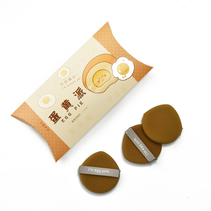 Hot Selling Private Label Makeup Tool Round Soft 55mm Foundation Sponge Air Cushion Powder Puff Makeup Sponge Custom Logo