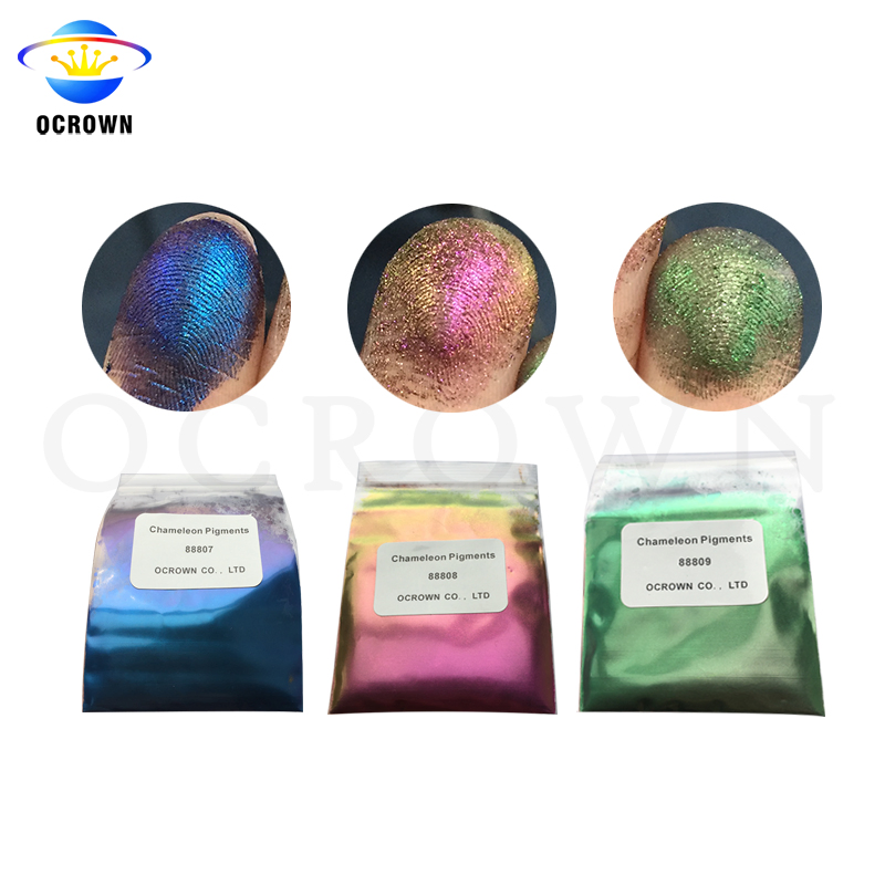 Chameleon Eyeshadow Powder Chrome Nail Pigment for Color Shift Car Paint