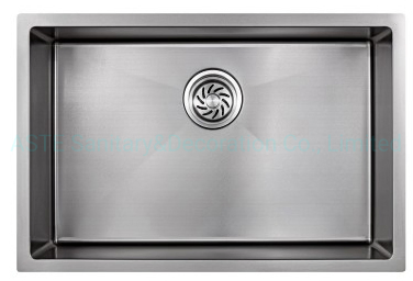 68× 45× 23cm (HFES6845) Handmade Single Bowl Ware Utensil Cabinet Accessories Countertop Nano Under Mount Stainless Steel Kitchen Sink