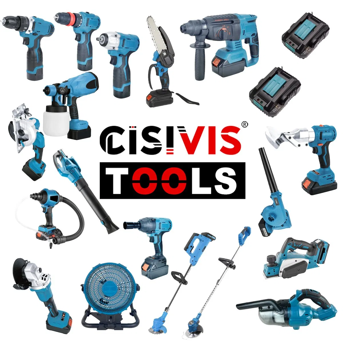 Аккумуляторная дрель-шуруповерт Cisivis 21V с бесщеточным мотором