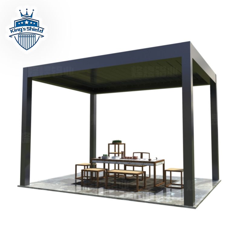 Premium Electric Aluminum Pavilion for Outdoor Events and Gatherings