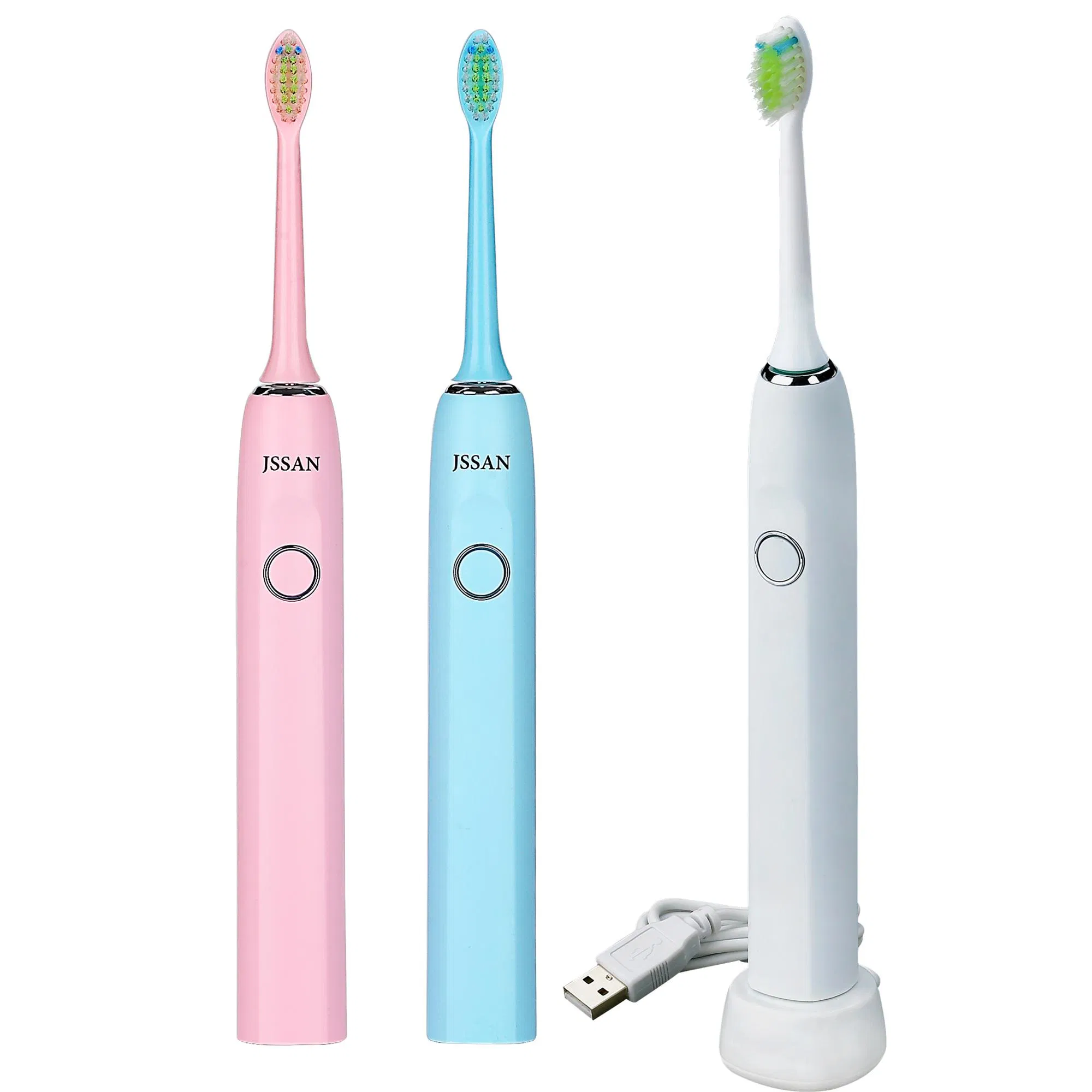 New Sytle Fashion New Year Gift Wireless Rechargeable D7 Sonic Toothbrush Electric for Adult 5 Mode