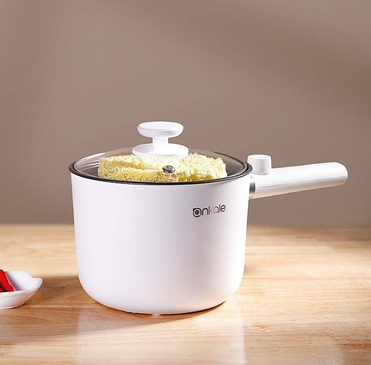 1.5L Multifunction Electric Caldron Skillet Saucepan Sauce Pot Stewpan