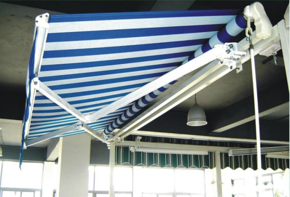 Aluminum Waterproof Sunshade Pergola Canopy Restaurant Balcony Retractable Awning