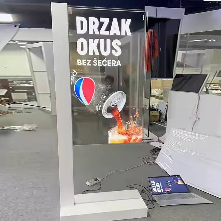 Прозрачный OLED модуль 4K с сенсорным экраном