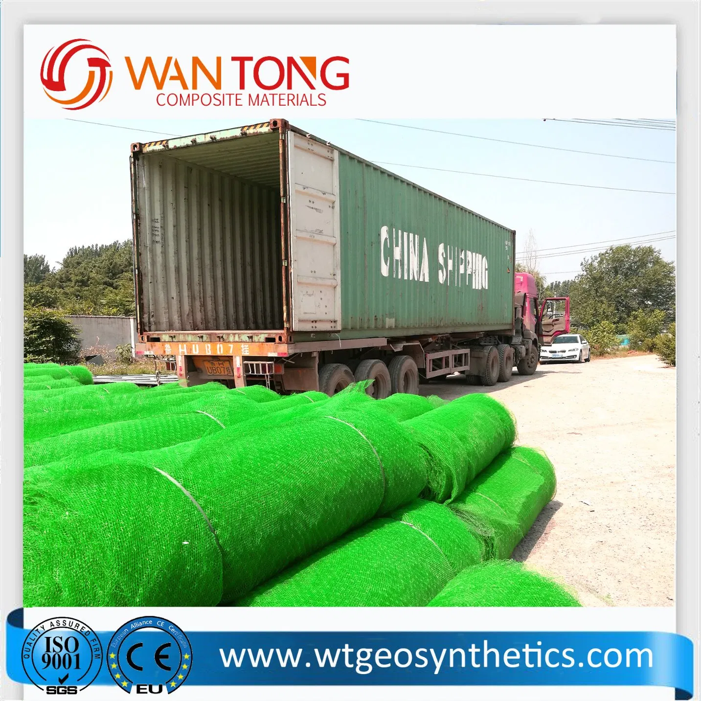 Turf Reinforcement/Grass Protection/Plastic/Erosion Control Geomat