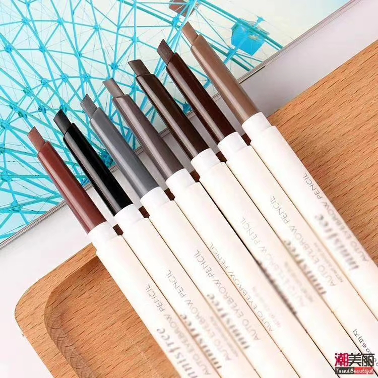 Ss219 High Quality Double Ended Brow Pencil Private Label Eyebrow Pen Have Stock