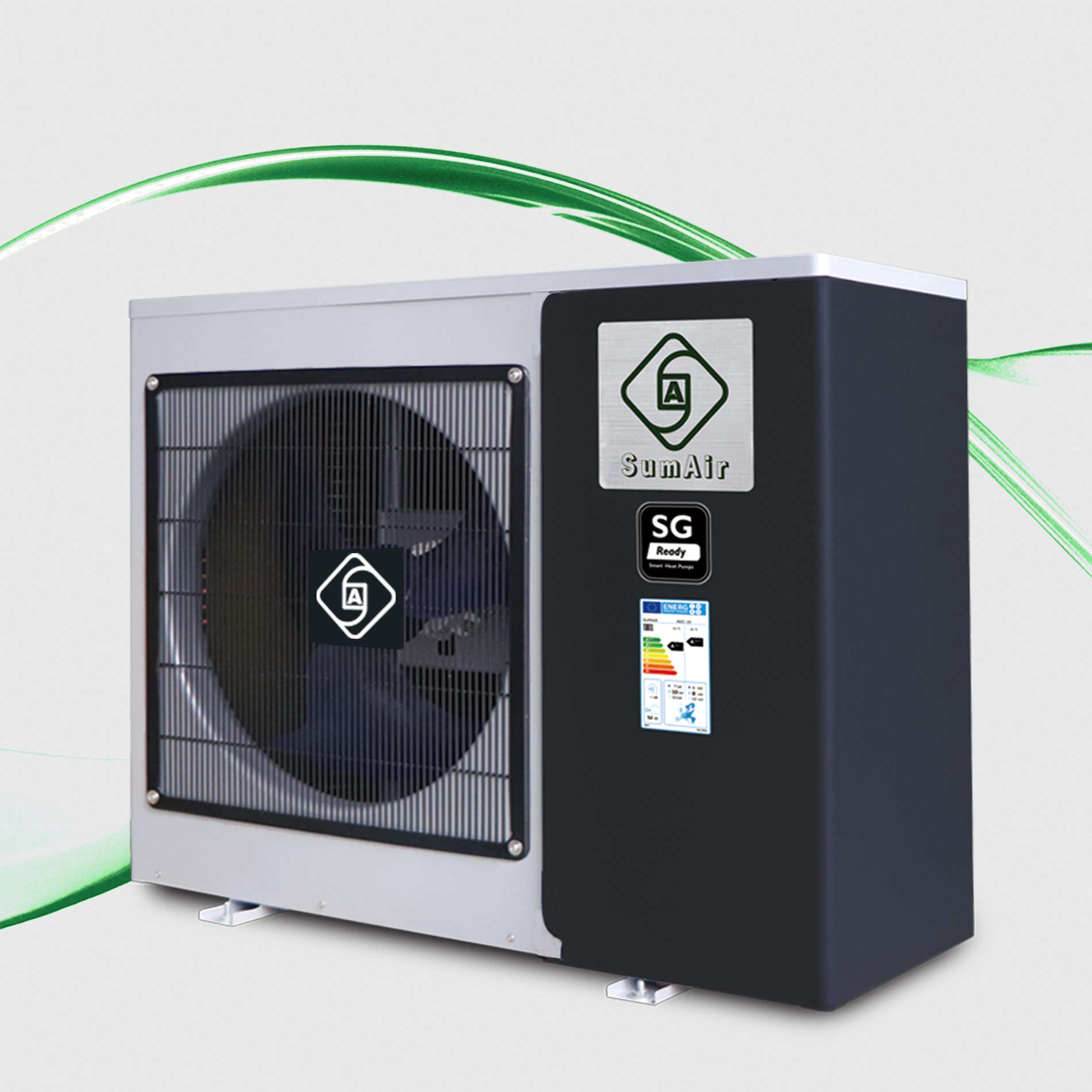 Factory Supply -25dg 8-12kw a+++ Top Cop House Heating Daily Hot Water R32 DC Inverter Air Source Air to Water Heater Thermal Pump Boiler