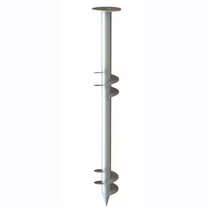 Steel Helical Screw Pile Concrete Earth Anchor for Solar Foundation Structure
