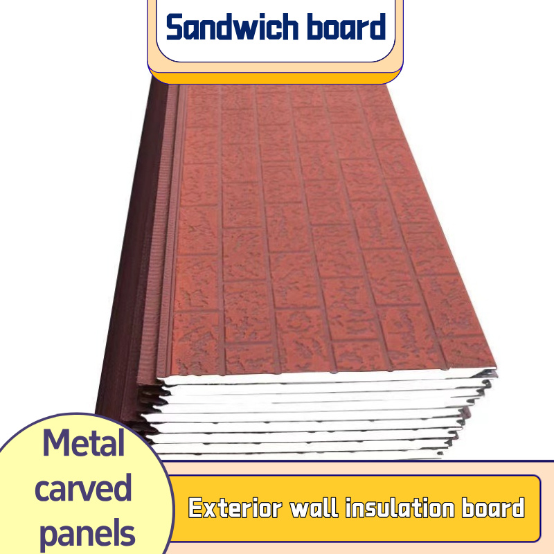 Steel Composite Insulation Panel for Optimal Energy Efficiency Solutions Decorative Wall Panels