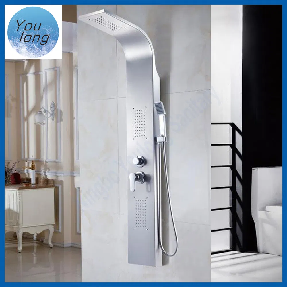 Modern Bathroom Massage Rainfall 304 Stainless Steel Shower Wall Panels