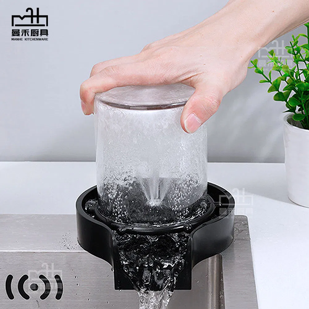 Kitchen Essential Cup Washer Sink Companion Cup Rinser Glass Cleaning Rinser