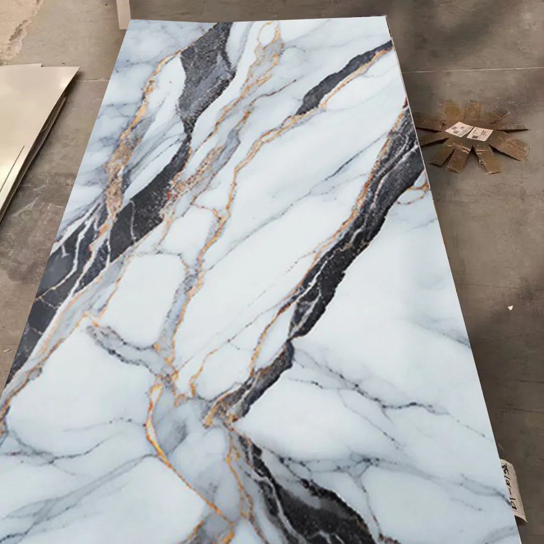 Waterproof Self-Adhesive 3D Marble Wall Panels for Homes