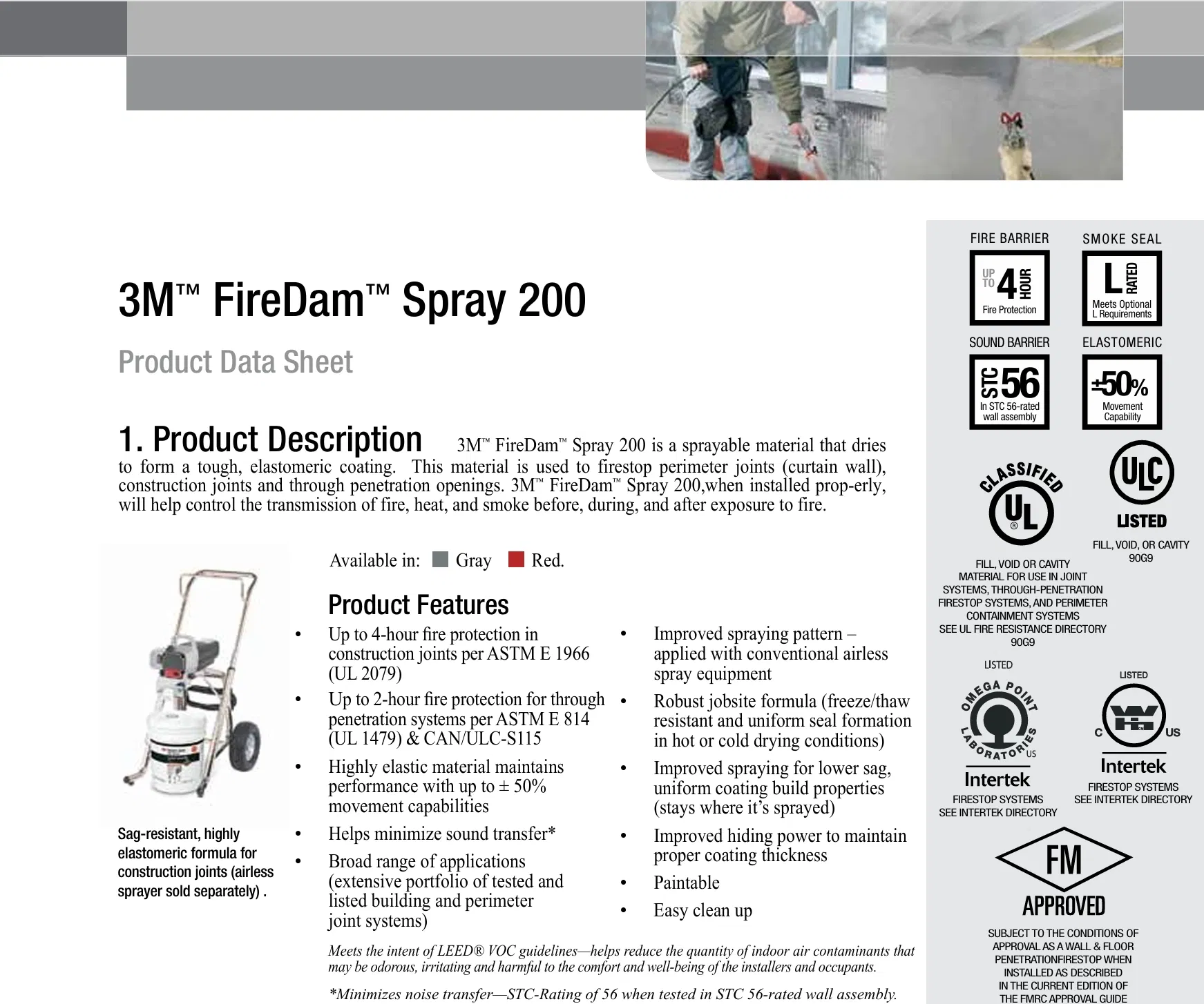 3m Fd200 Fire Dam Spray for Enhanced Fire Safety Regulations