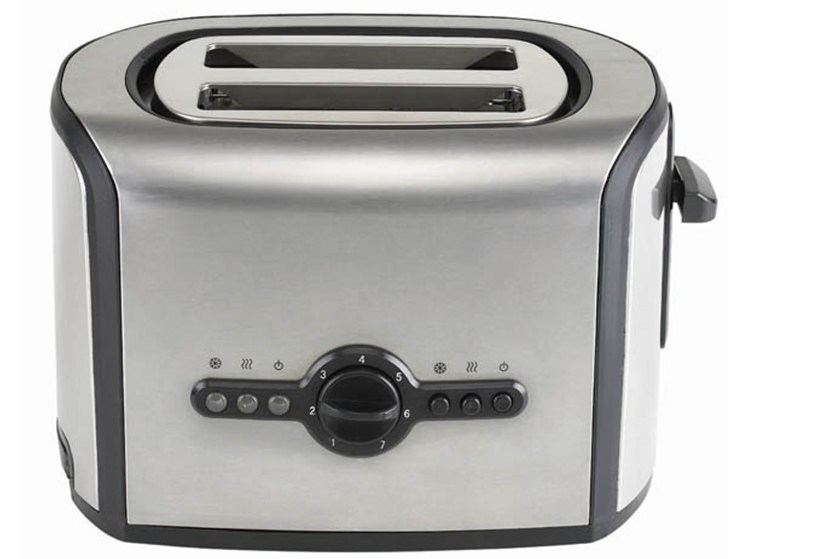 Stainless Steel Panel 2 Slice Electric Toaster