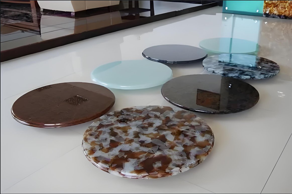 Colorful Tempered Jade Decorative Safety Glass
