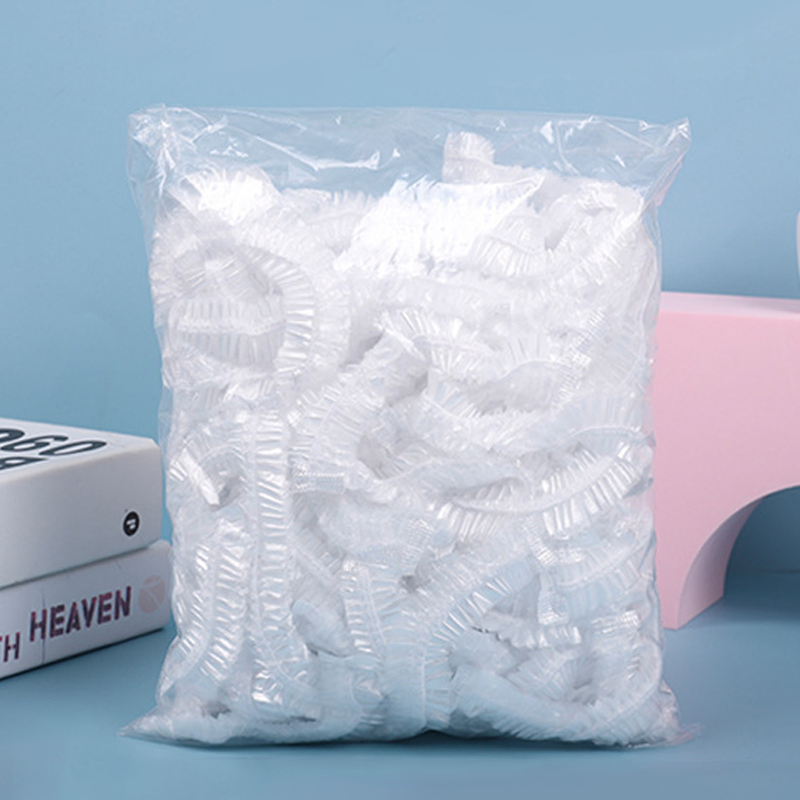 Customizable Biodegradable Hotel Shower Cap - Eco Disposable Design