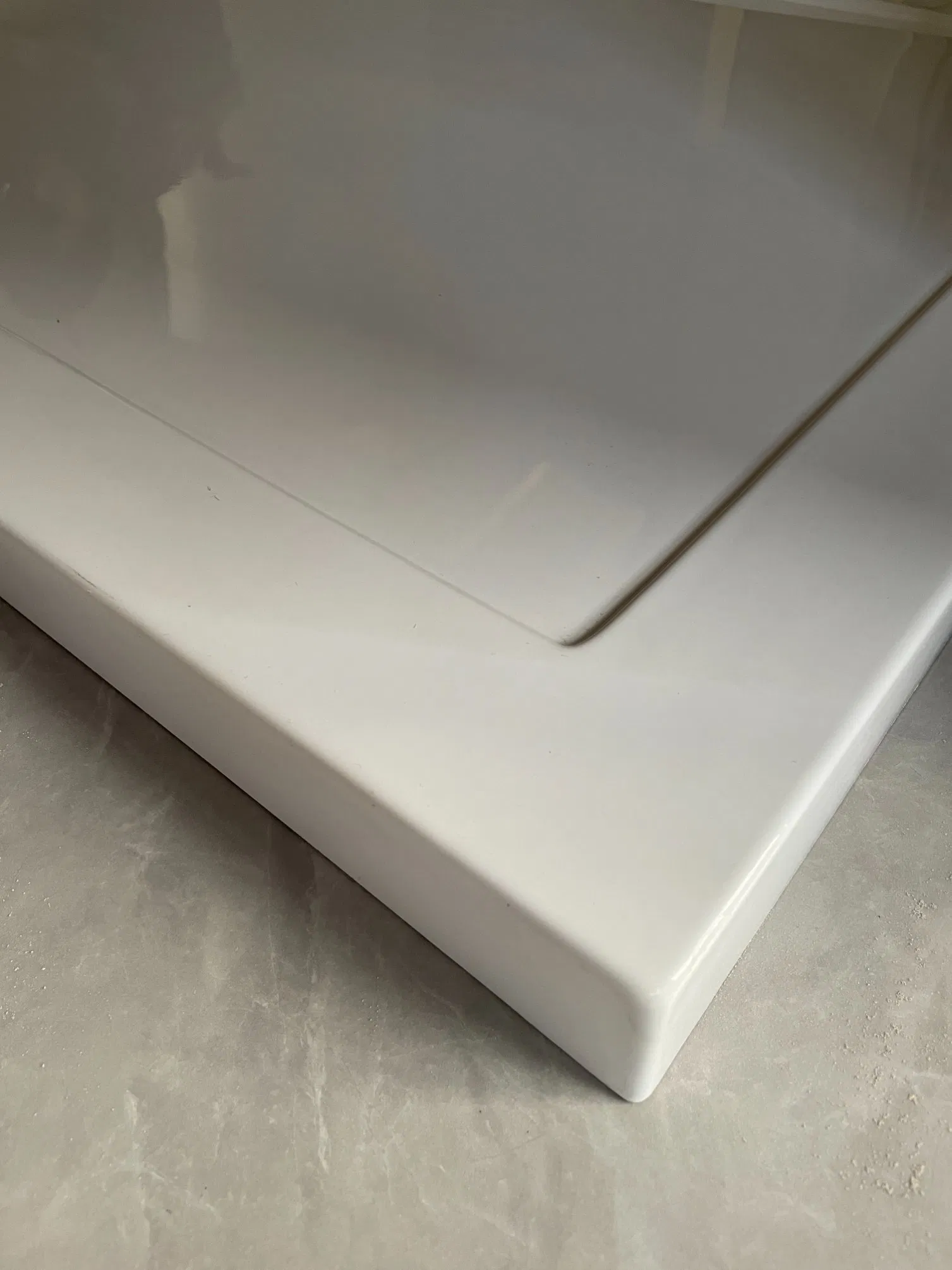 Artificial Stone Resin Hotel Shower Pans Shower Floor Base