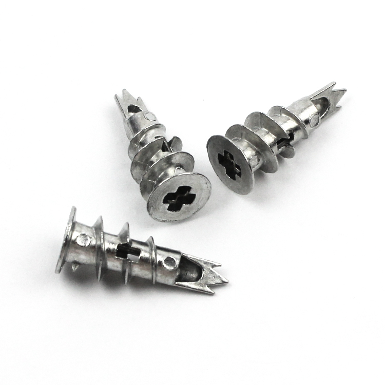 Саморезный дюбель для гипсокартона из цинкового сплава