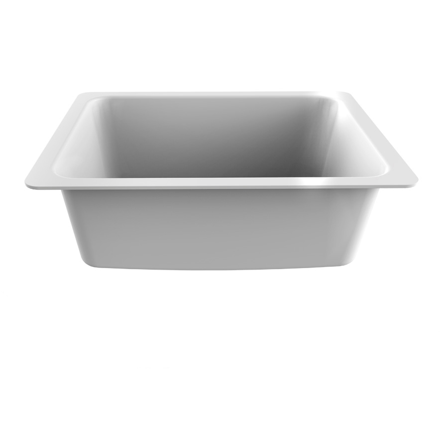PP Large Birdbath Chemical Resistant Laboratory Sink Eyewash and Shower for Lab Safety