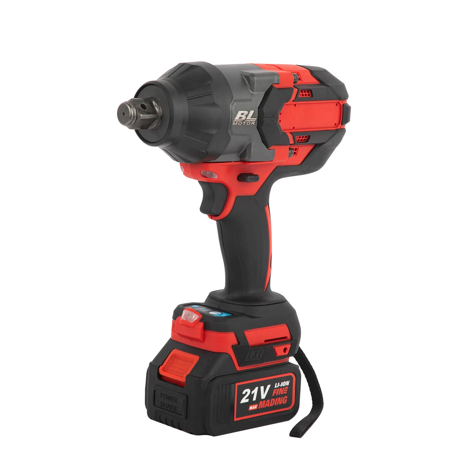 Беспроводной гайковерт бесщеточный 21В, 1100 Нм