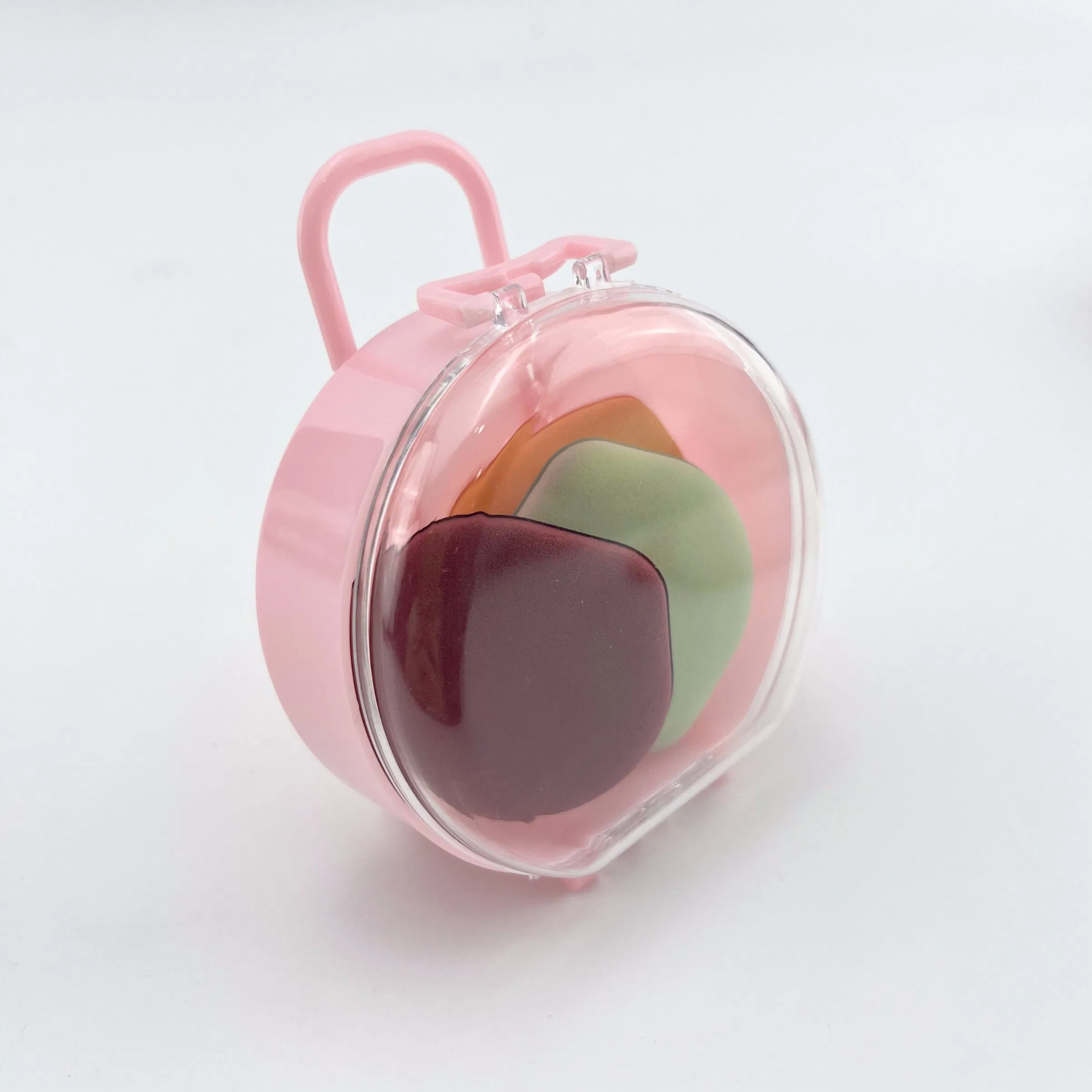 Air Cushion Powder Puff Custom Finger Makeup Puff with Storage Box