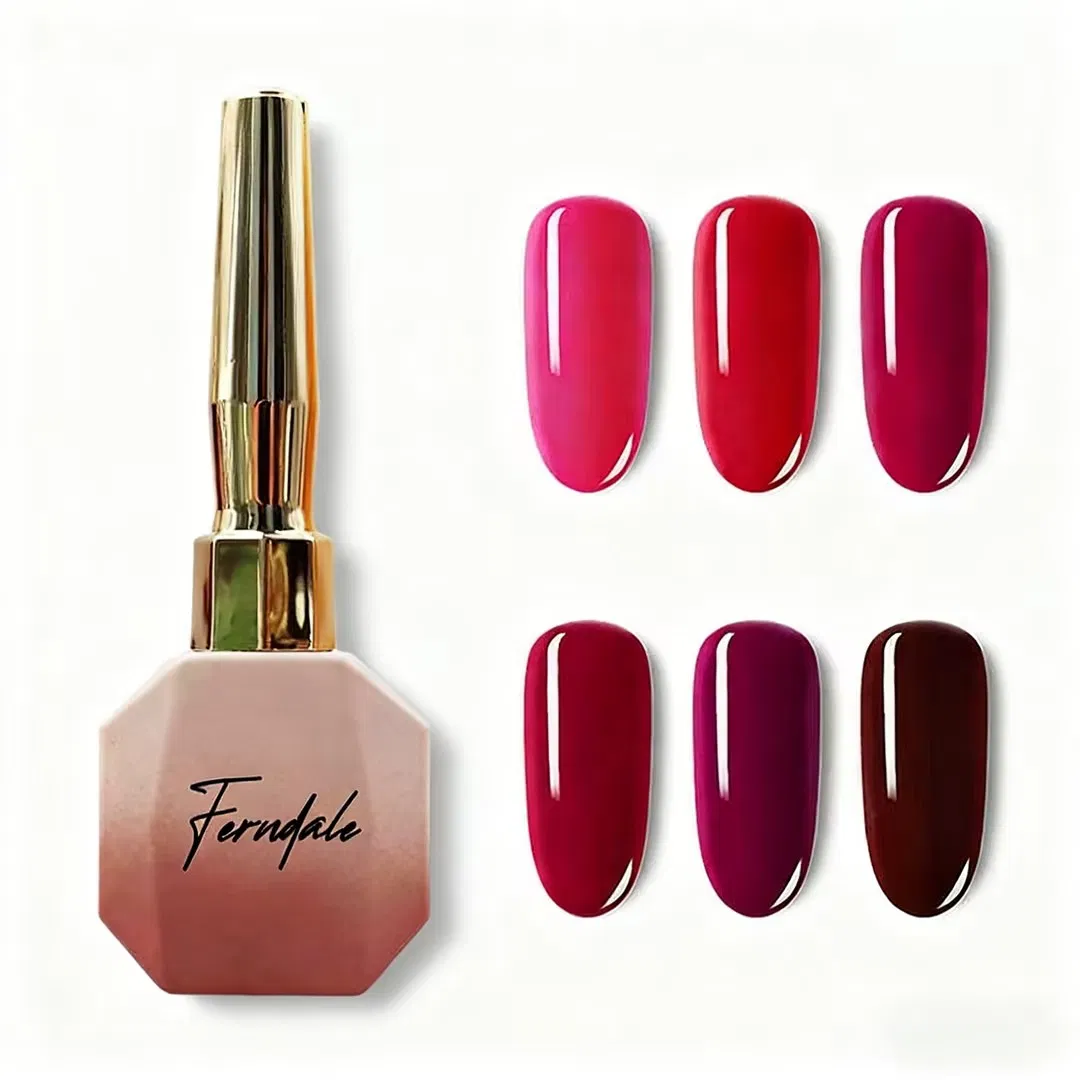 Wholesale High Quality Vivid Semi-Permanent Red UV Colors Gel Polish
