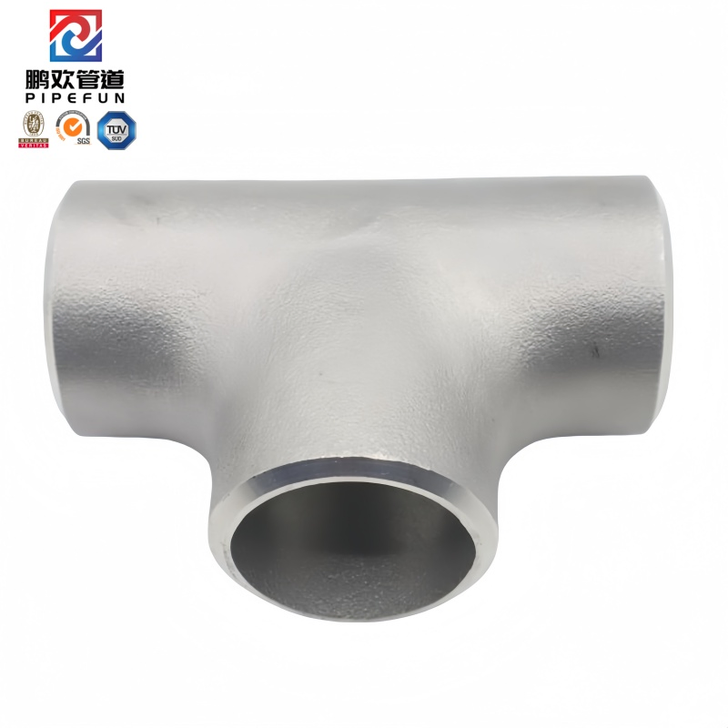 Seamless Butt Welding Stainless Steel Equal Tee
