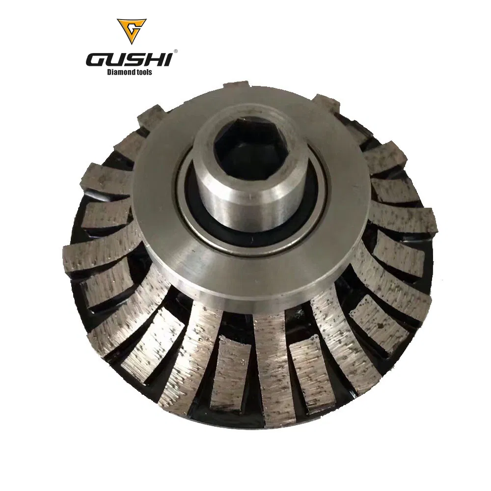 Sintered Diamond Stone Router Bit for Grinding Edge of Granite Marble