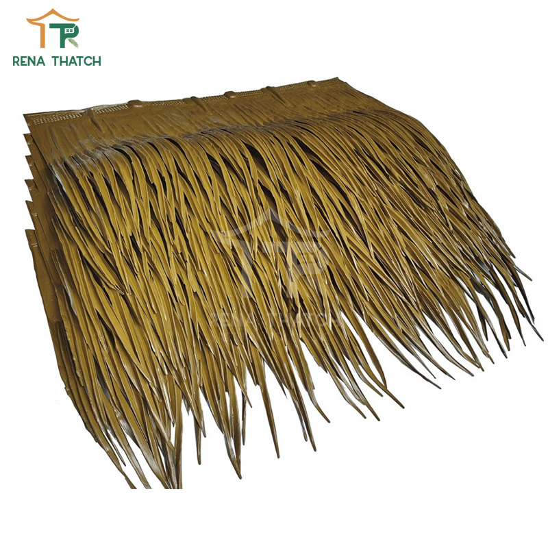 Palm Ex Synthetic Palm Thatch Seller Supplier for Resort Beach Umbrella