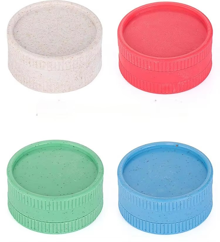 Wholesale 50mm Zinc Spice T Obacco H Erb Grinder Smoking Accessories Metal T Obacco Grinder