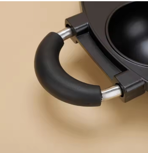 Reversible Non-Stick Cookware Set with 7 Holes Heat Resistance Metal Grill Pan