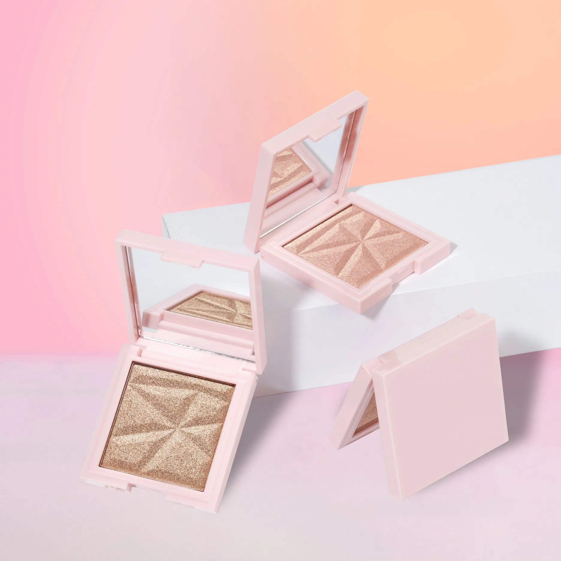 Private Label Cosmetics Makeup Highlighter Custom Logo Face Highlight Make up