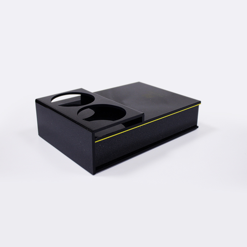 Hotel Bathroom Amenities Acrylic Amenities Box Glass Cup Holder Toothbrush Box