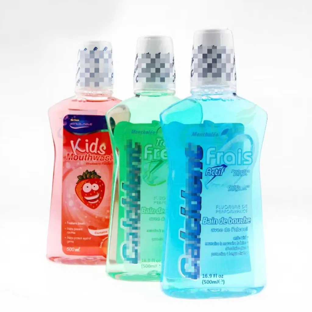 Portable Kids Mouthwash with Fruit Flavor Teeth Whitening & Oral Cleaning Effectively Reduces Dental Plaque