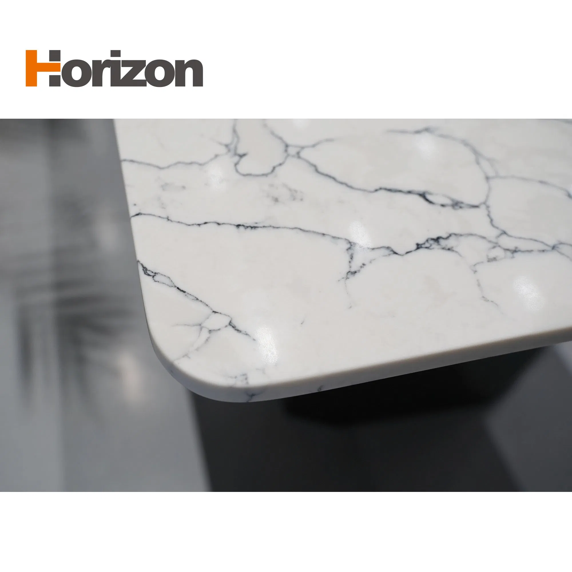 Durable Stone Black Patterns Calacatta Slabs Quartz Jade for Countertops