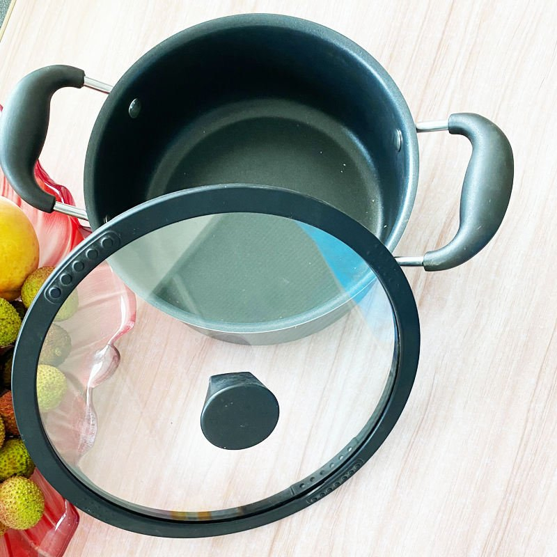 Rim Glass Strainer Pan Lid Replacement Cookware Lid for Pot Pan