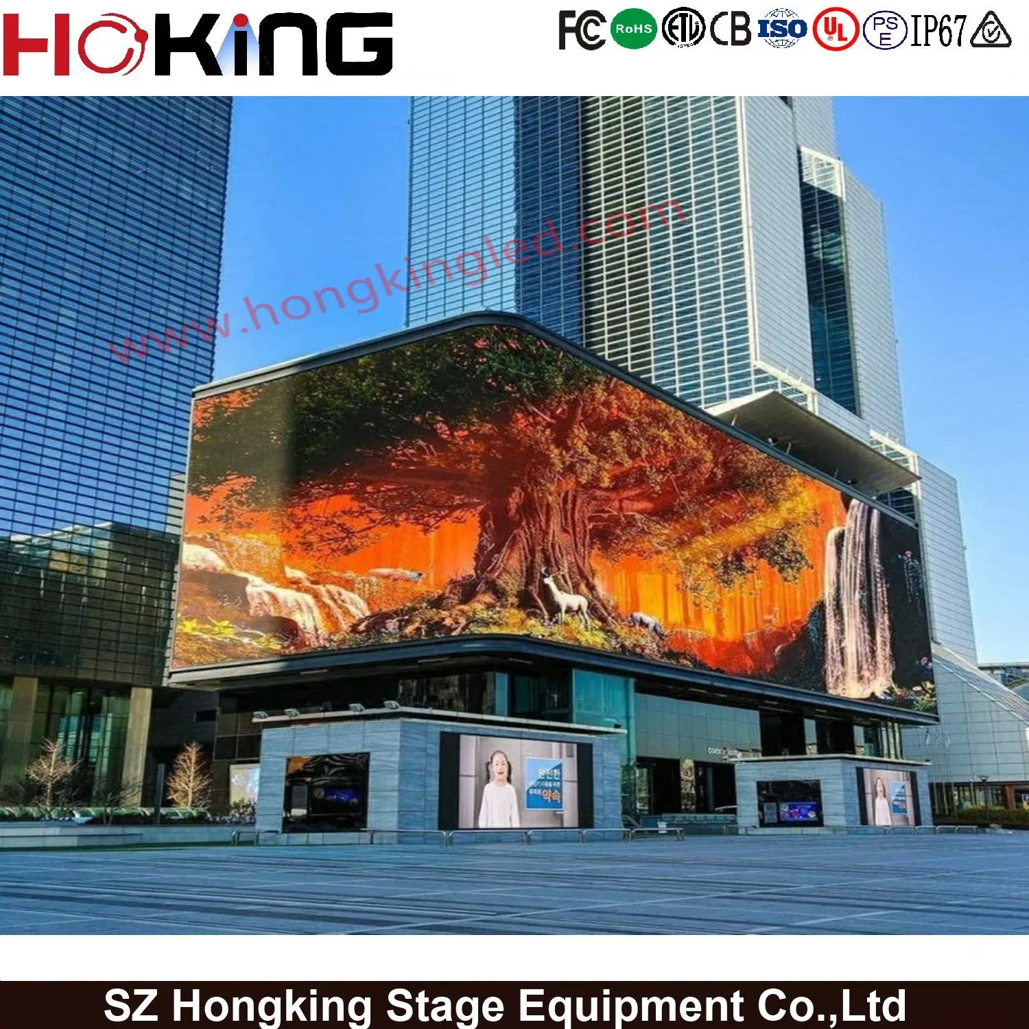 P4 P5 P6 P8 P10 Energy-Saving Outdoor HD LED Advertising Video Wall LED Display Panel