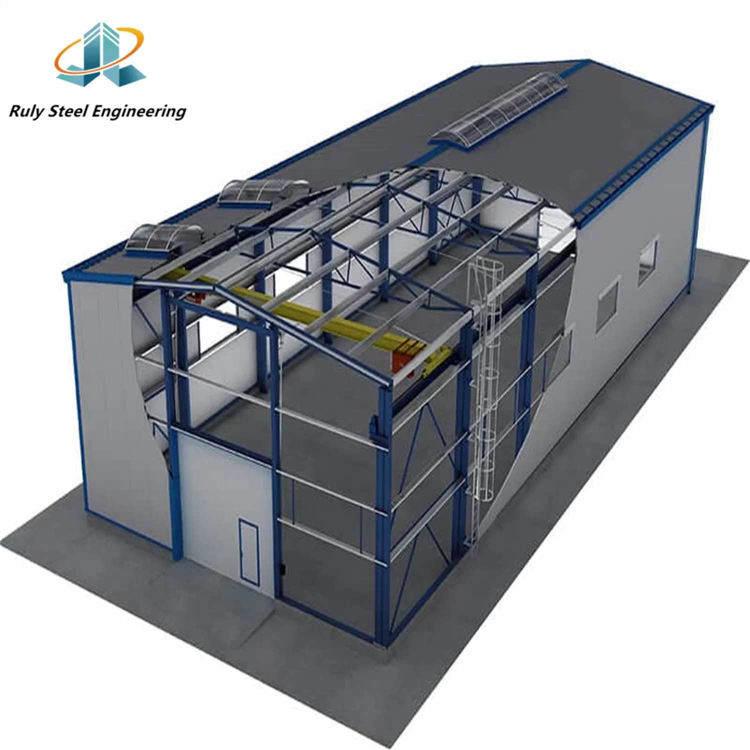 High Strength and Seismic Resistance Fast Installation Prefabricated Steel Structure Warehouse