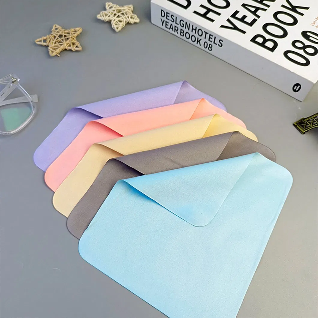 Multi Color Cleaner Clean Glasses Lens Cloth Wipes for Sunglasses Microfiber Eyeglass Cleaning Cloth for Mac Camera Computer