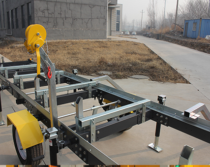 Ленточная пила по дереву горизонтальная лесопильная