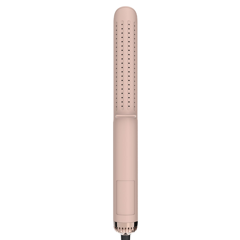 Bidisco Professional Airflow Long Heating Plate Hair Straightener 2-in-1 Electric Flat Iron Ionic Styling for Flat Iron