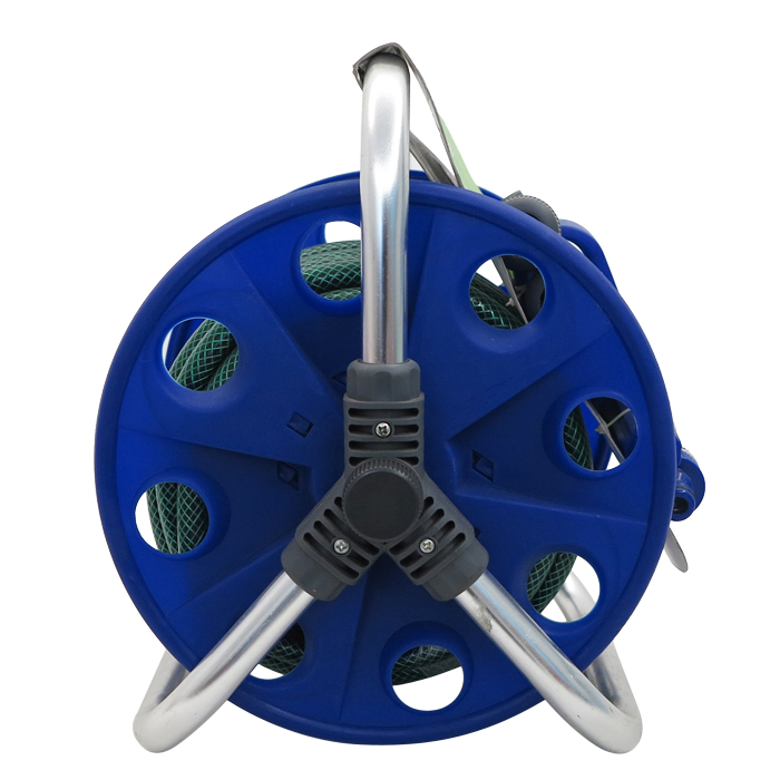 The Garden Handheld Manual Hose Reel and Quick Connector Set Portable Type