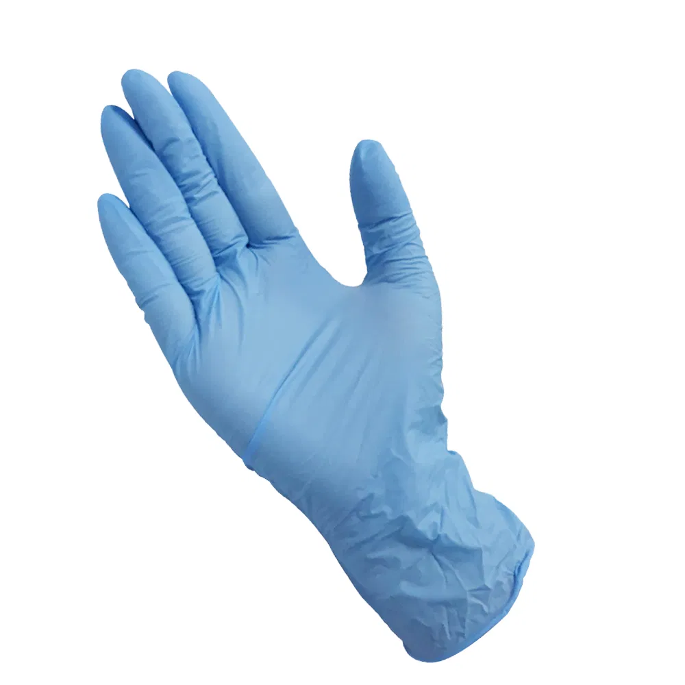 9 Inch High Quality Standard Cleanroom Powder Free Nitrile Gloves
