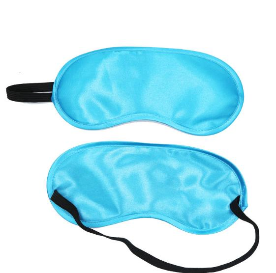 Customized Travel Silk Satin Sleeping Eye Mask Soft Eyeshade Sleep Mask for Night Sleeping Travel Nap