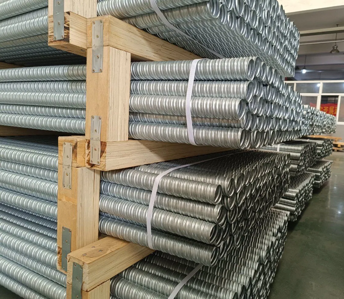 100mm Galvanized Prestressed Corrugated Pipe for Bridges and Buildings