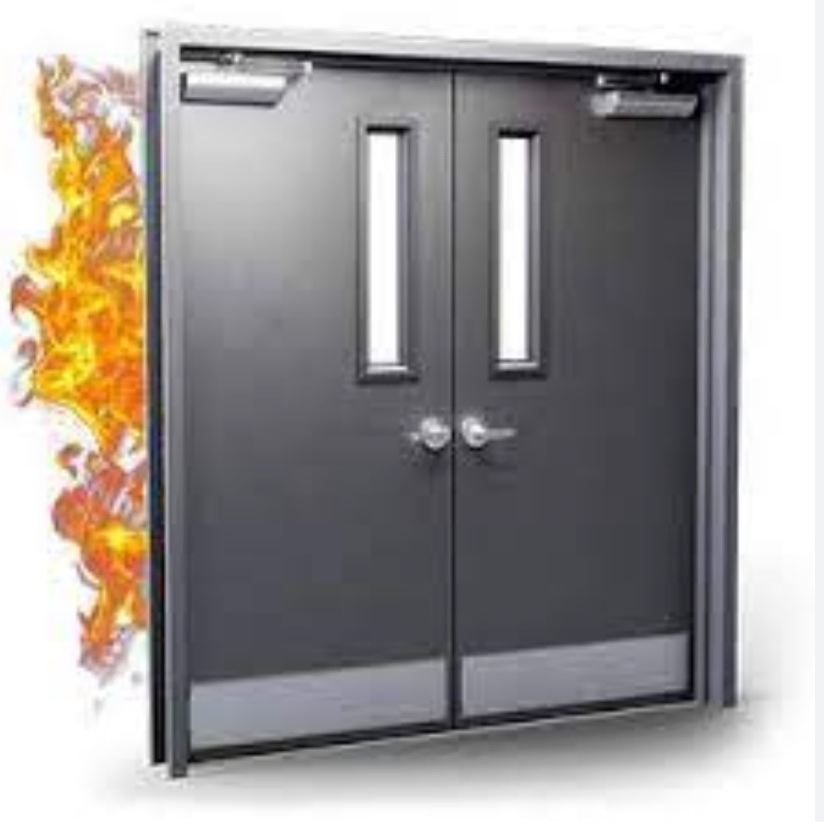 Premium Fire Resistant Metal Door - 2 Hour Safety Rating