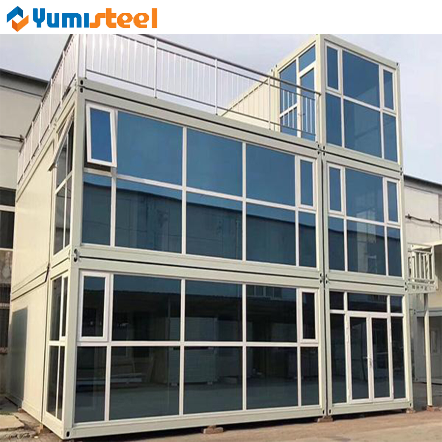 White Luxury Modern Modular Container House for Vacation/Hotel/Office/ Living Room