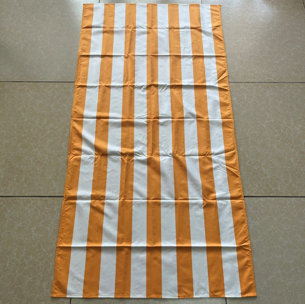 Good Quality Super Quick Drying Sand Free Recycled Microfiber Stripe Beach Towel